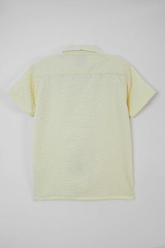 Little Boys' Resort Collar Shirt - Off White