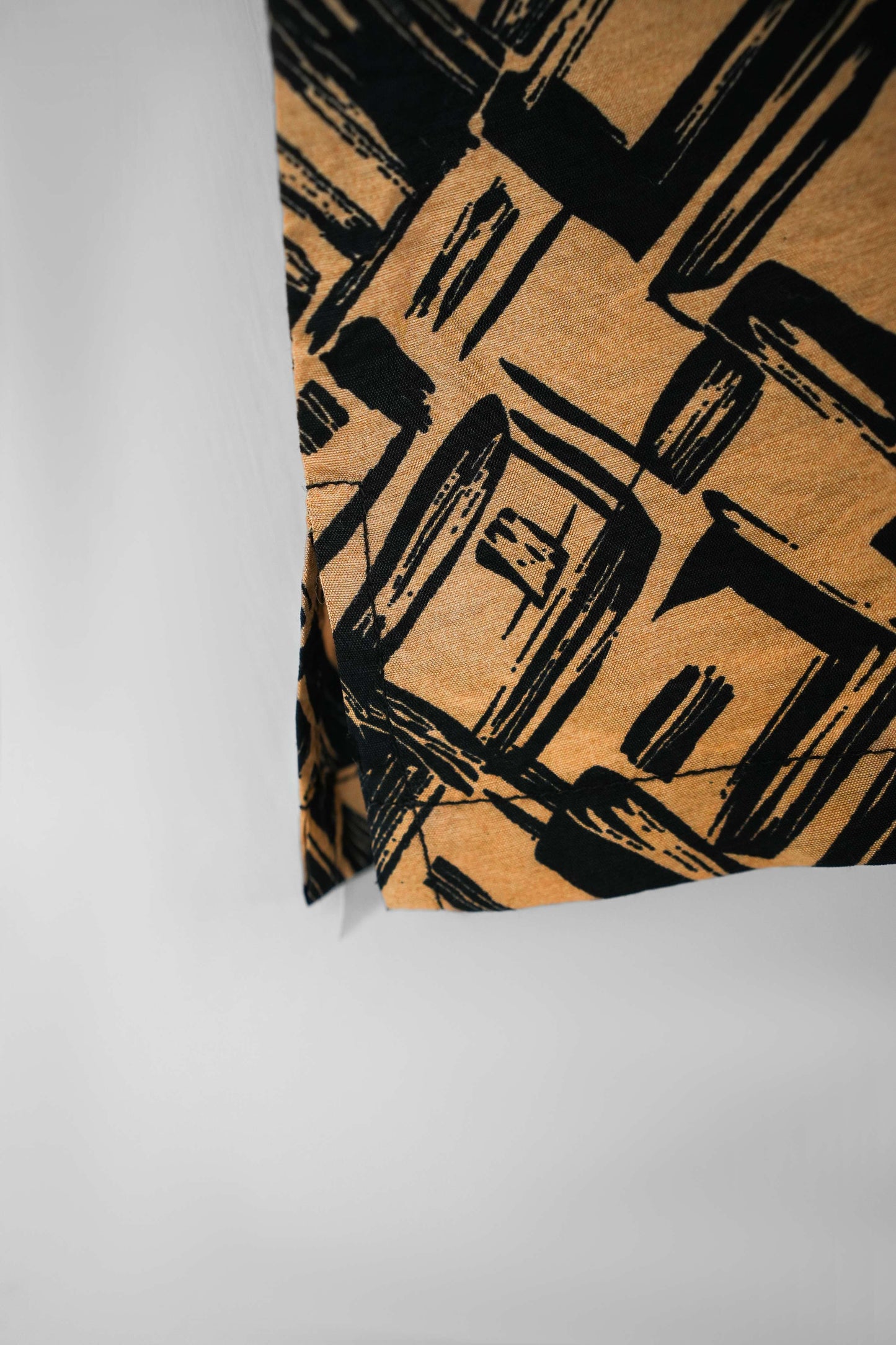 Boys' Resort Collar Casual Shirt - Black