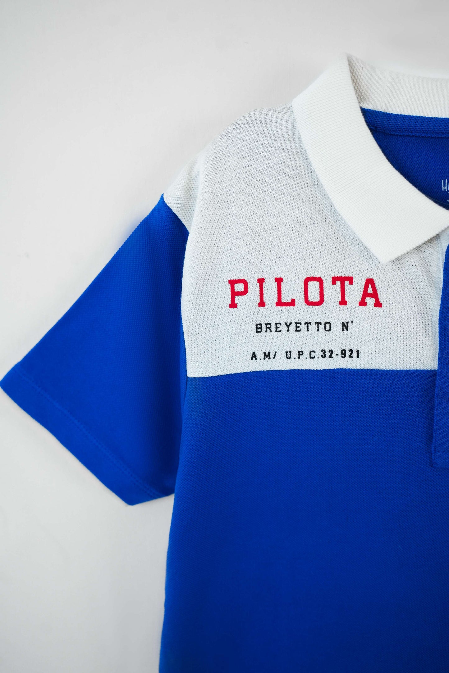 Boys' Regular Fit Pique Polo Shirt - Blue