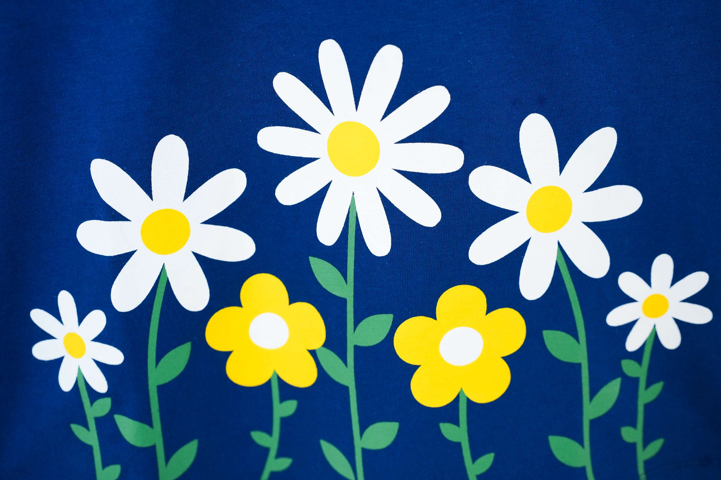 Little Girls' Polyester Graphic T-Shirt - Indigo