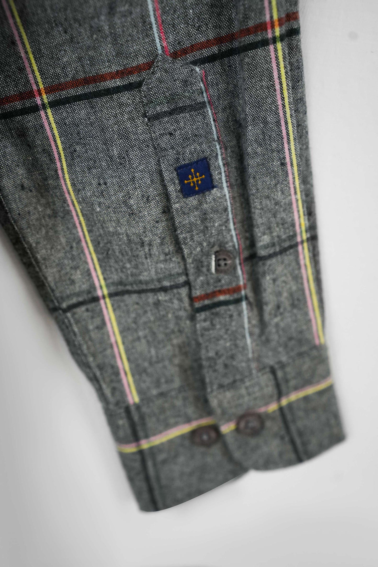 Men Grey Checkered Casual Shirt - Grey Checkered