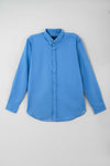 Men's Casual Woven Shirt - Jasper Blue