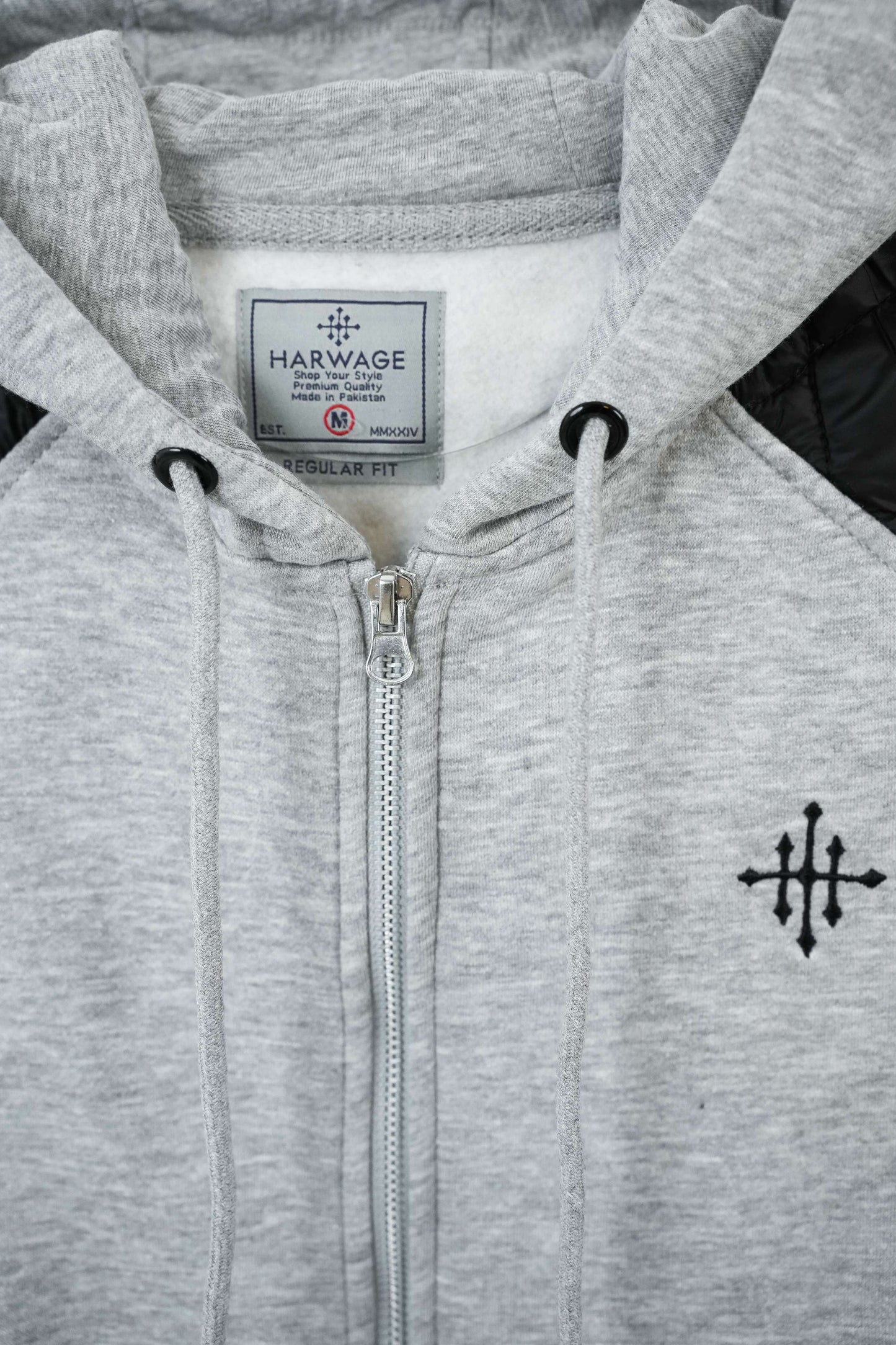 Men's Cozy LSF Fleece Hoodie - Grey