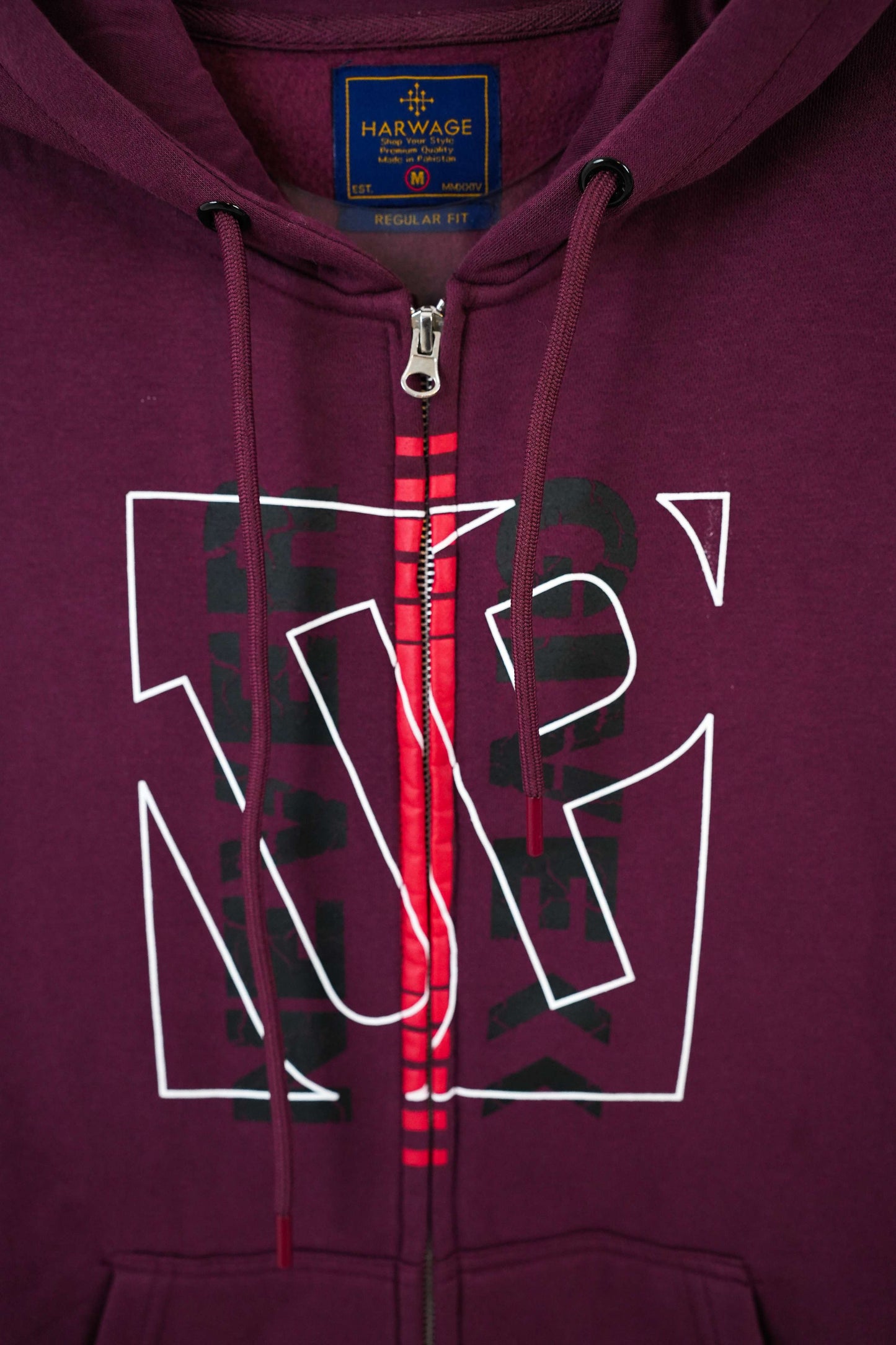 Men's Cozy LSF Fleece Hoodie - Maroon