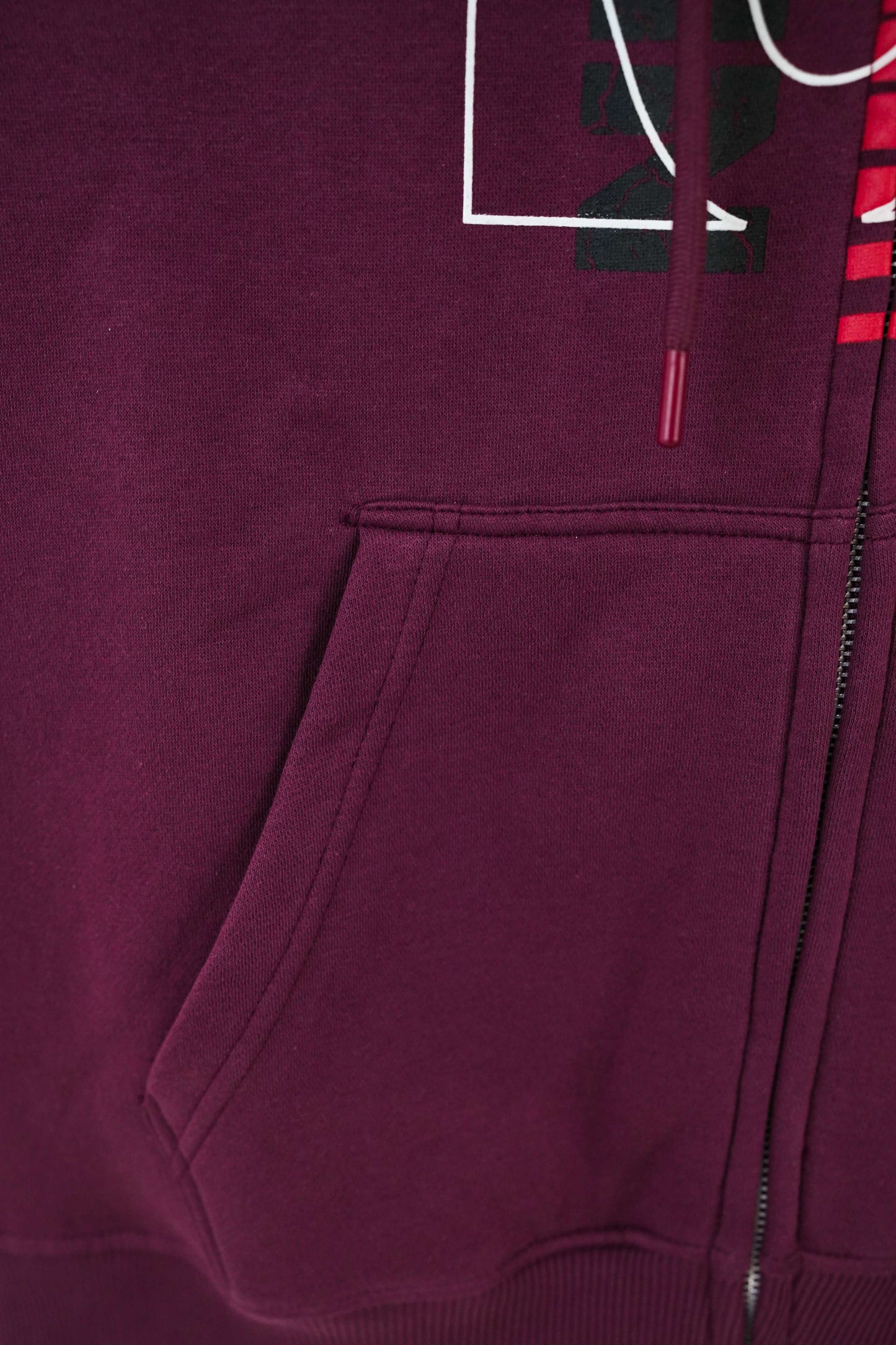 Men's Cozy LSF Fleece Hoodie - Maroon