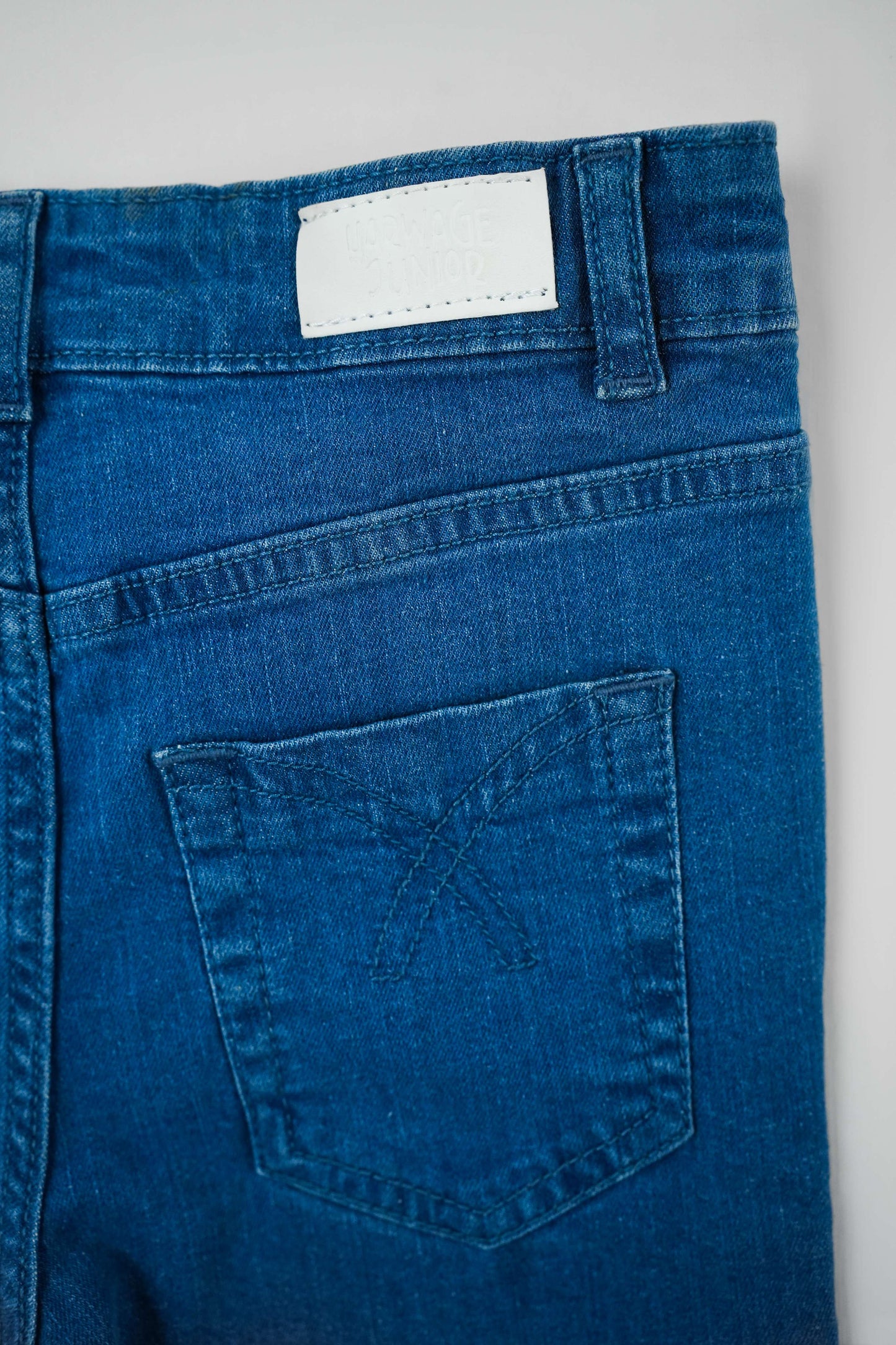 Little Girls' Straight Fit Denim Jeans - Light Blue