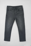 Boys' Straight Fit Denim Jeans- Grey