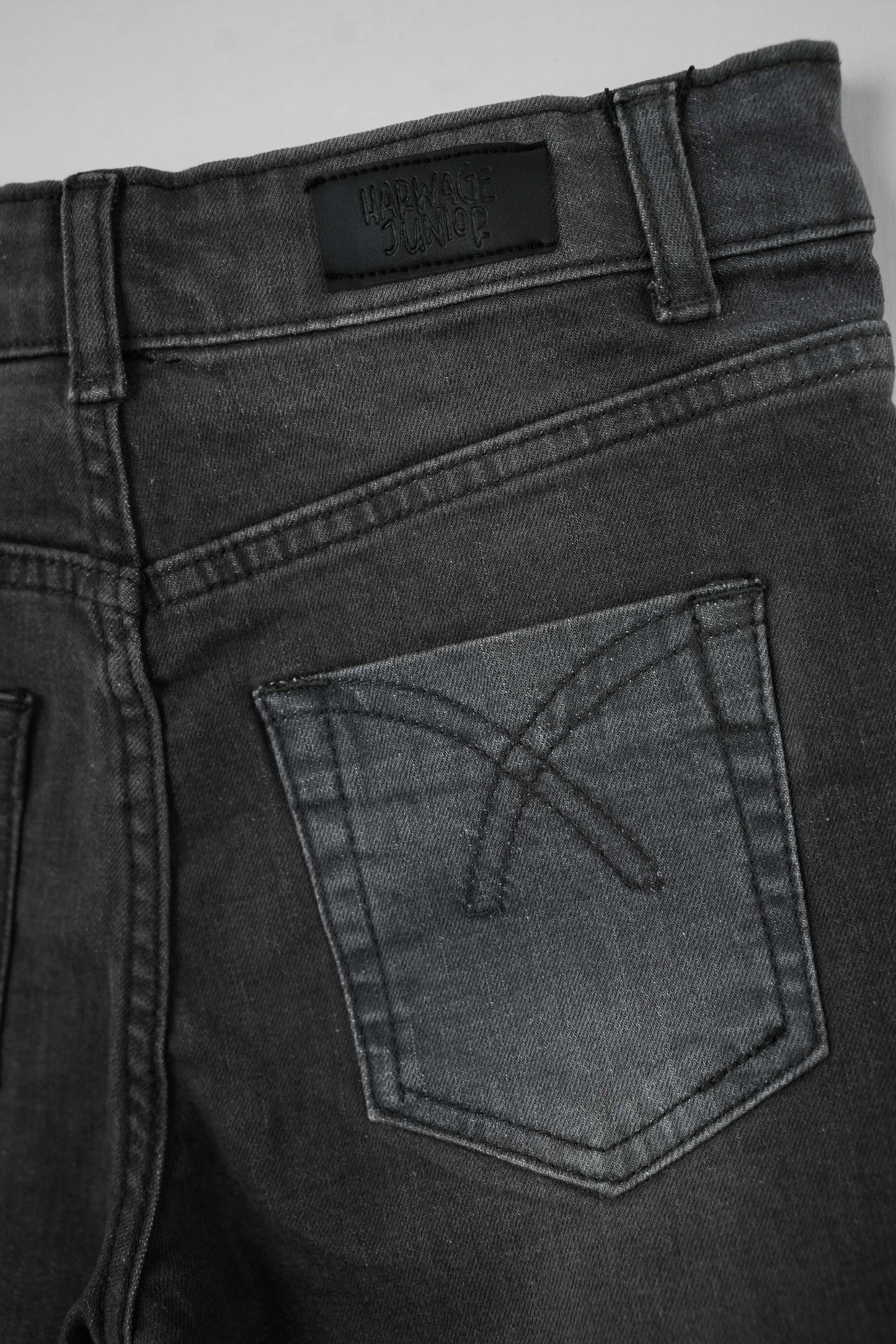 Boys' Straight Fit Denim Jeans- Grey