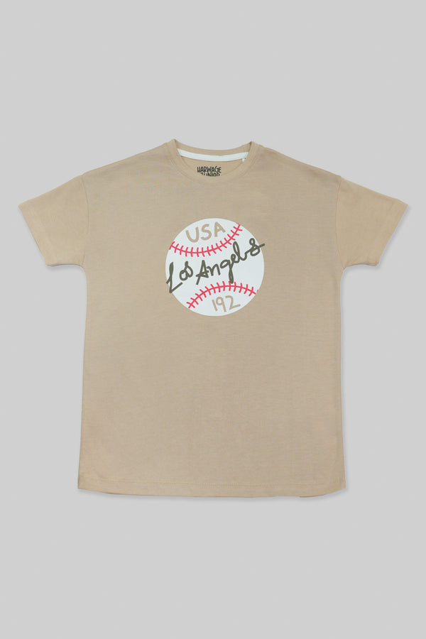Junior Kids T-Shirt –beige