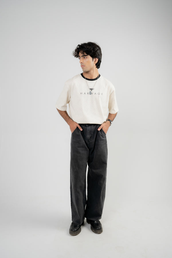 Men's Oversized T-Shirt – Oatmeal