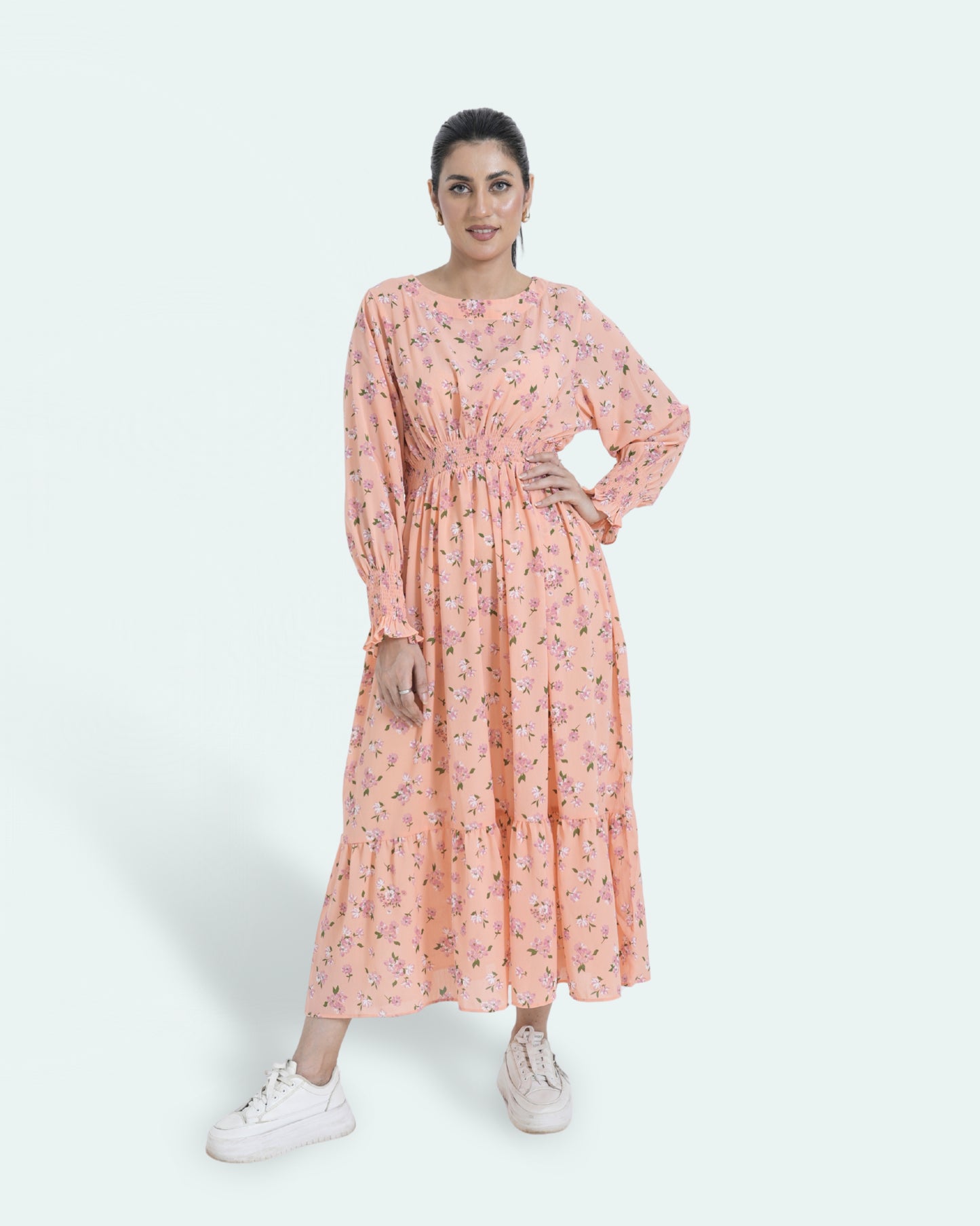 Maxi Dress – Peach