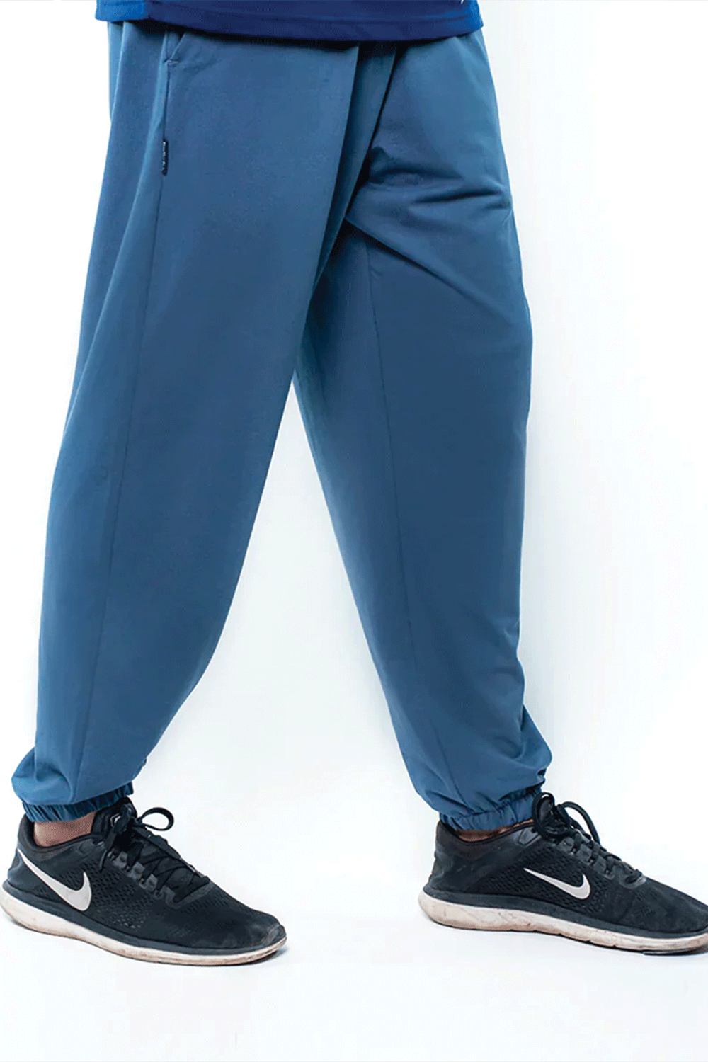 Men Basic Trousers - Blue