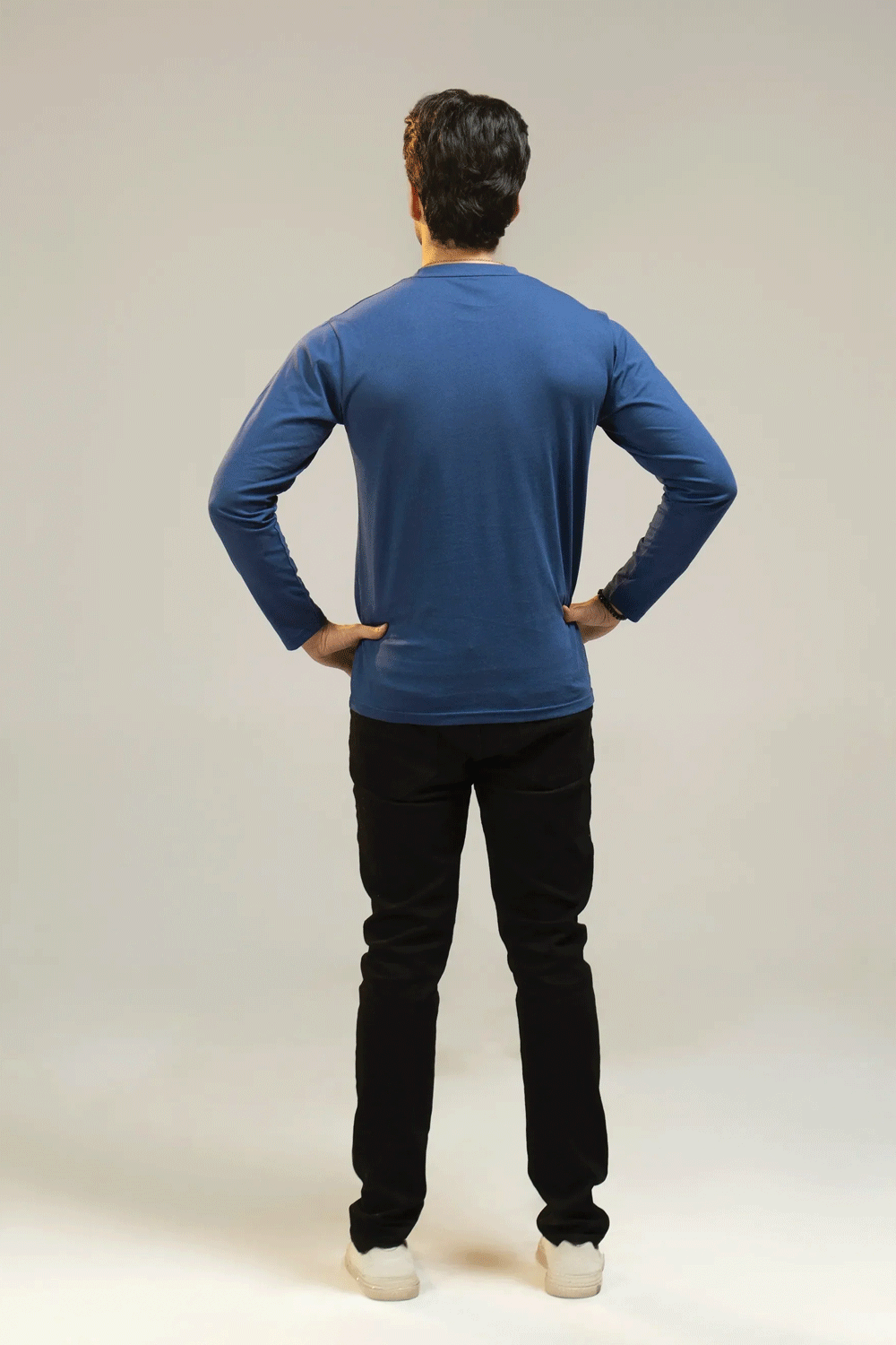 Men Full Sleeve Shirt - Blue