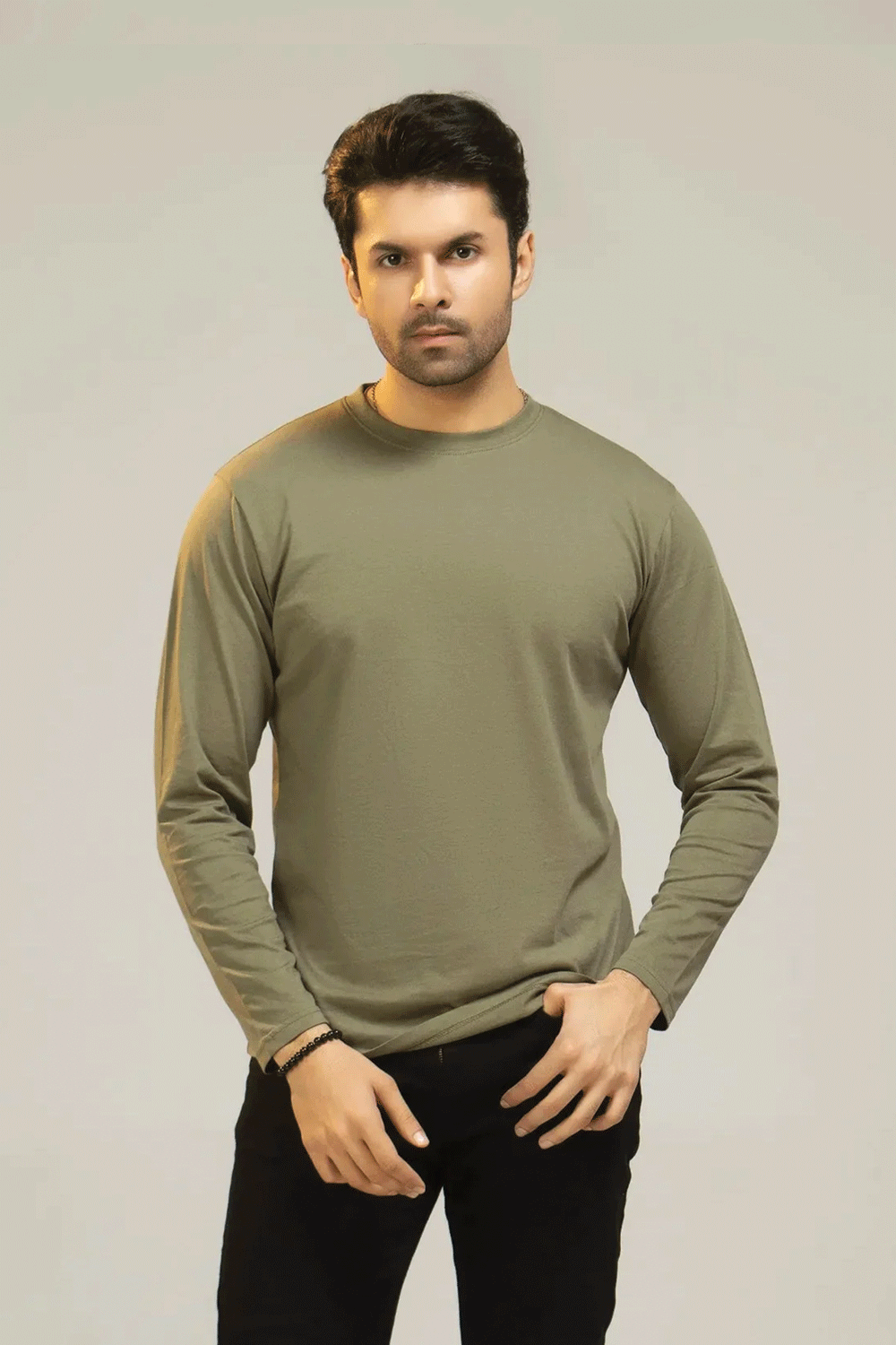 Men Full Sleeve Shirt – Olive Branch