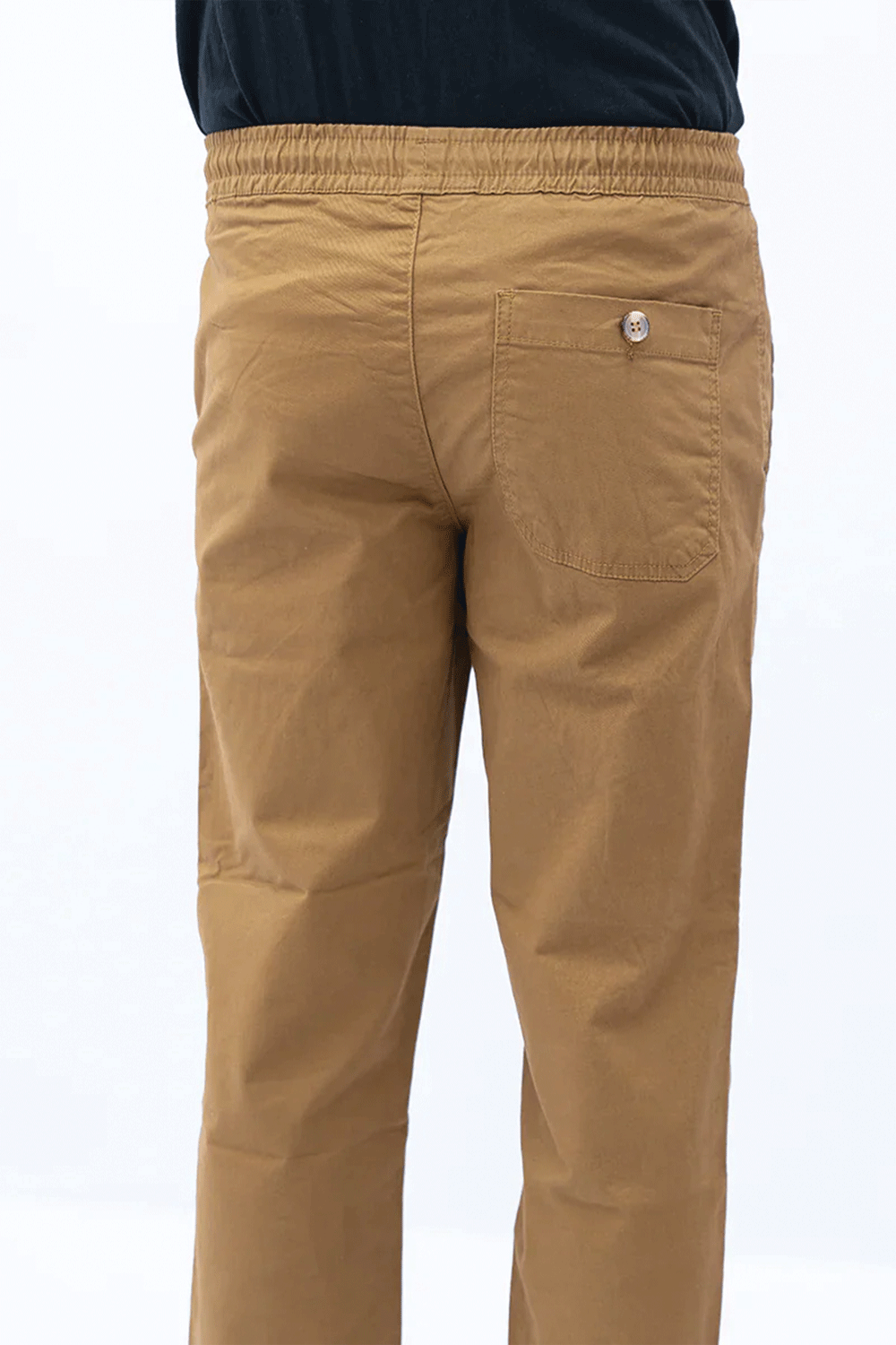 Men Jogger Elasticated Trouser - Brown