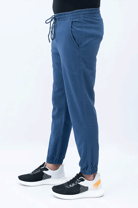 Men Jogger Elasticated Trouser - Teal