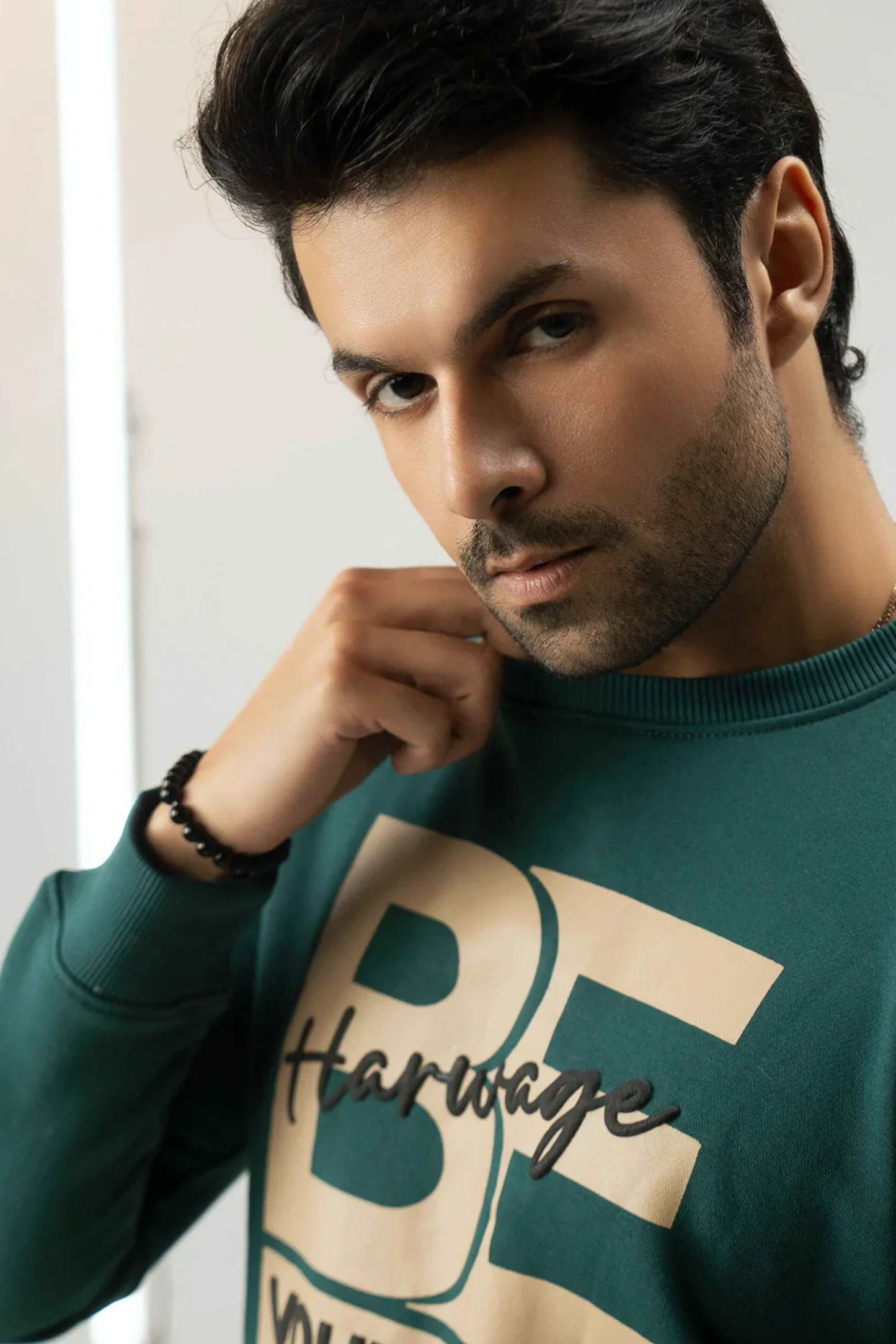 Men Regular Fit Sweatshirt - Green