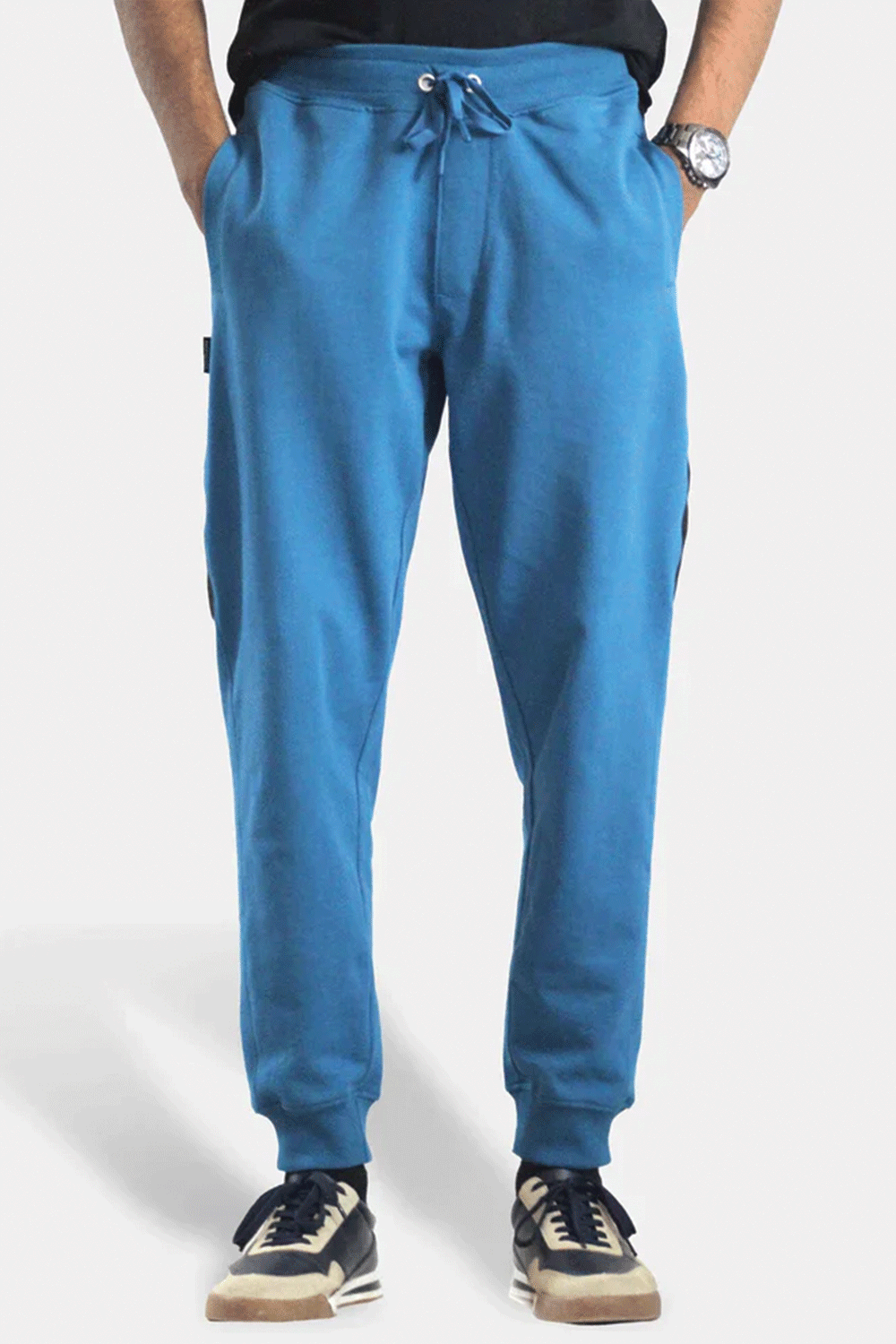 Men Side Panel Jogger Trousers - 3 Colors