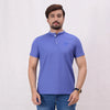 Men Ban Neck Polo Shirt - Very Peri