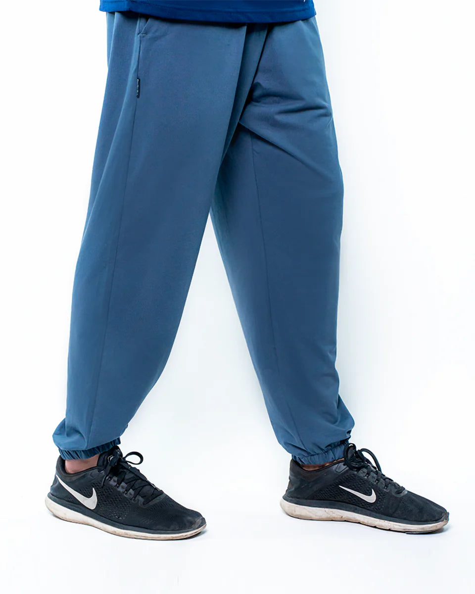 Men Basic Trousers - Blue