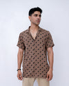 Men Casual Shirts	- Brown