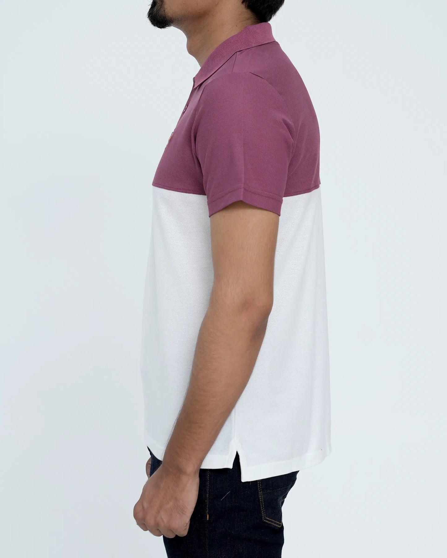 Men Cutline Polo Shirt - Hawthorn