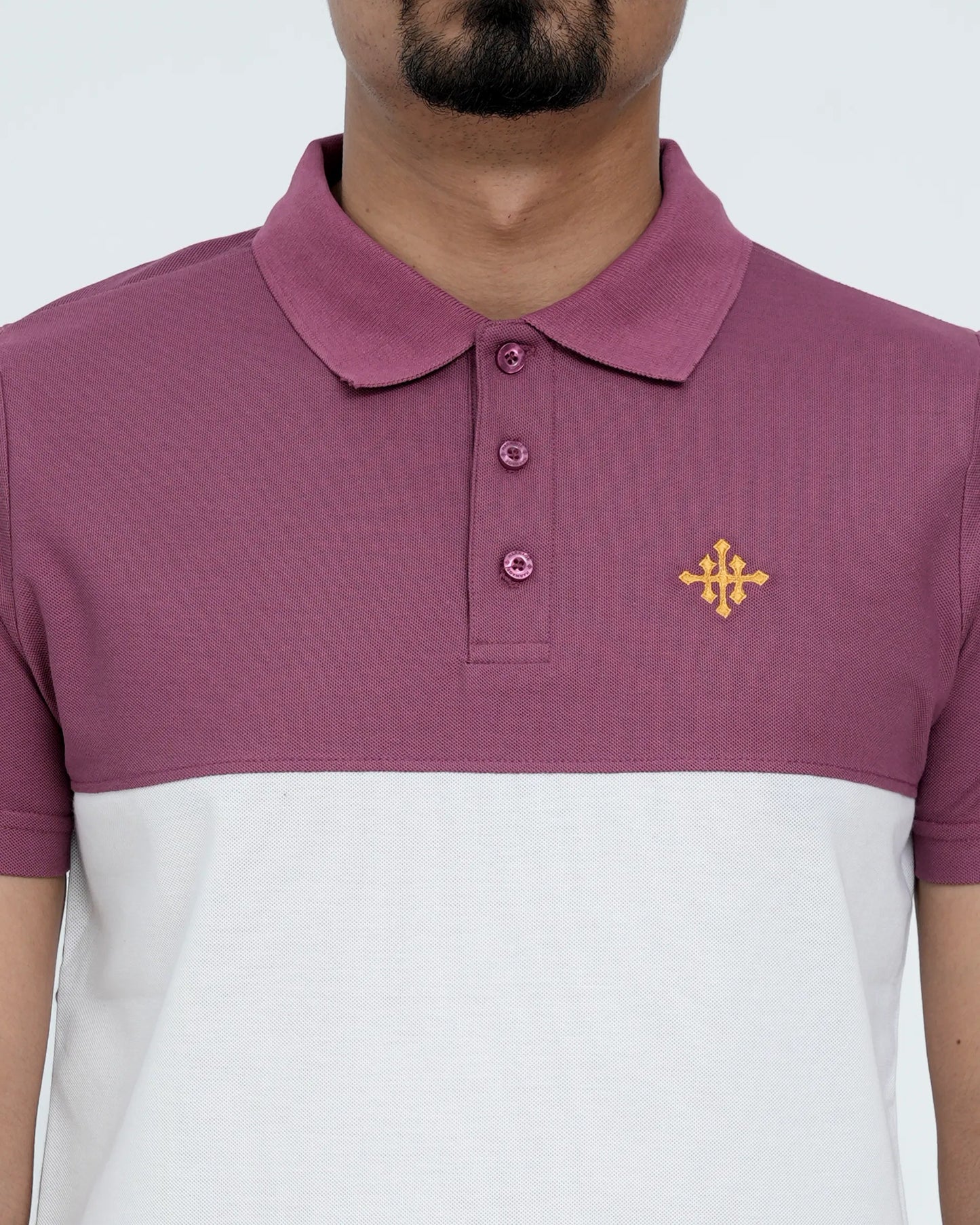 Men Cutline Polo Shirt - Hawthorn