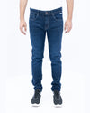 Men Dark Blue Carrot Fit Jeans