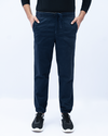 Men Jogger Elasticated Trouser - Navy