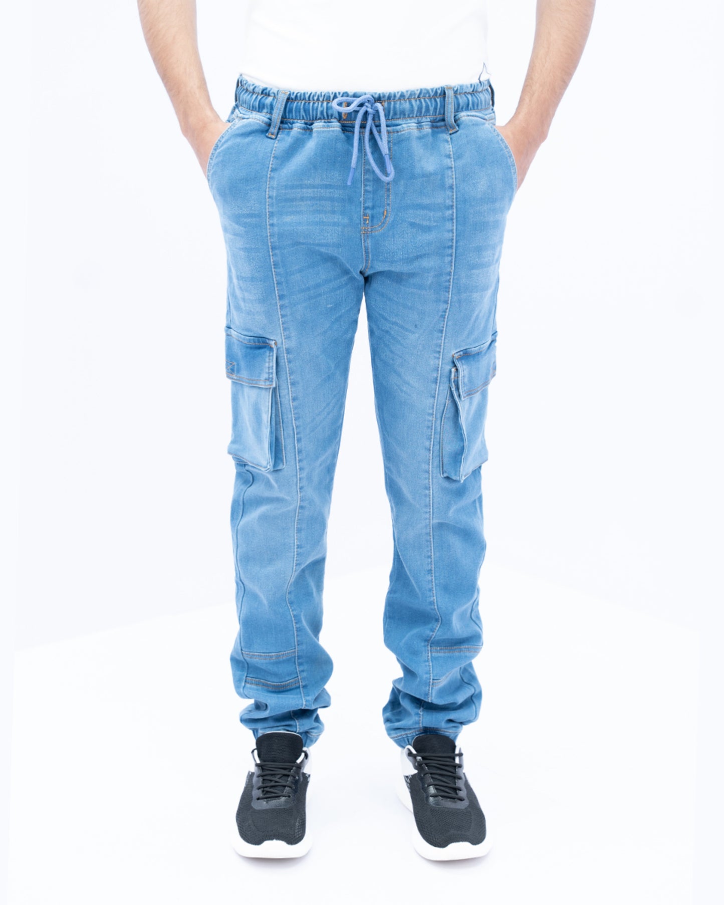 Men Jogger Jeans - LT Blue