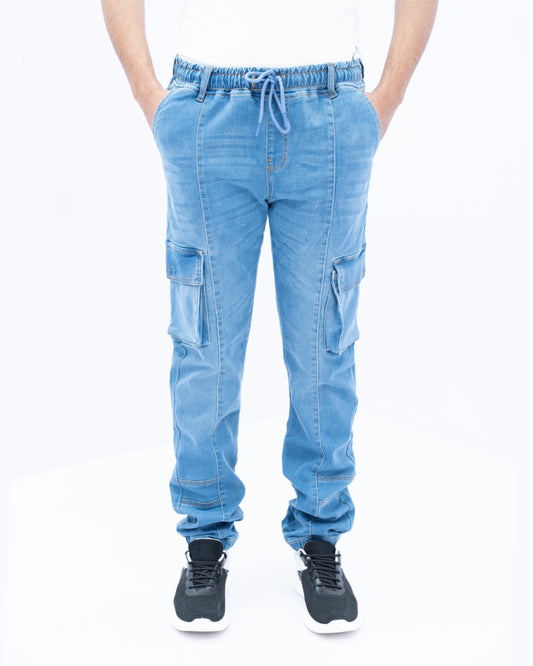 Men Jogger Jeans - LT Blue