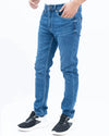 Men Mid Blue Slim Fit Denim Jeans