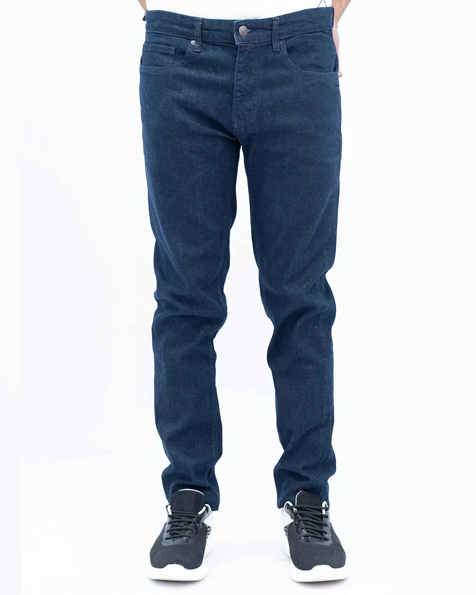 Men Rinse Wash Carrot Fit Jeans