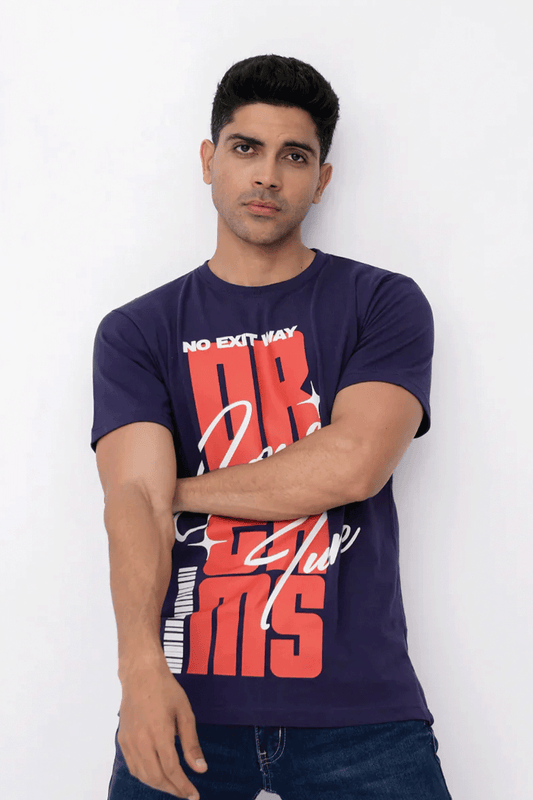 Men’s Basic Graphic T-Shirt – Ocean Cavern