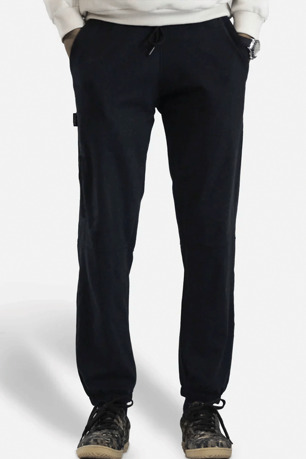 Men's Basic Side Zip Trouser- 3 Colors