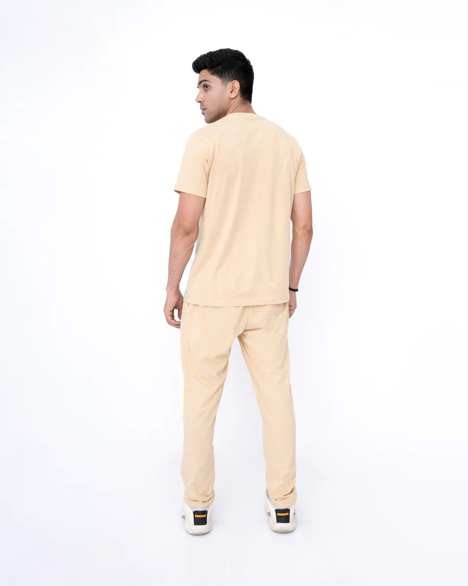 Two Piece Set Cut & Sew - Almond Buff