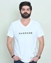 Men Basic V-Neck T-Shirt – 2 Colors - Harwage