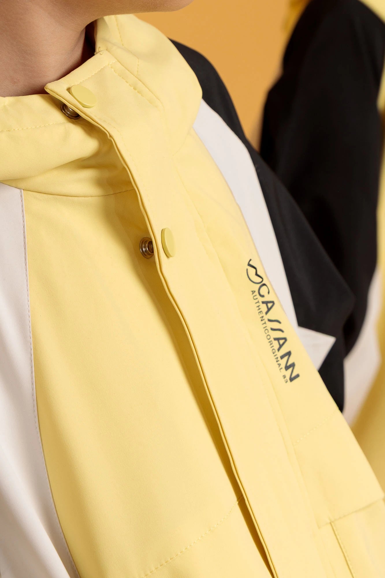 Close-up detail of Wind Breaker Jacket parachute fabric