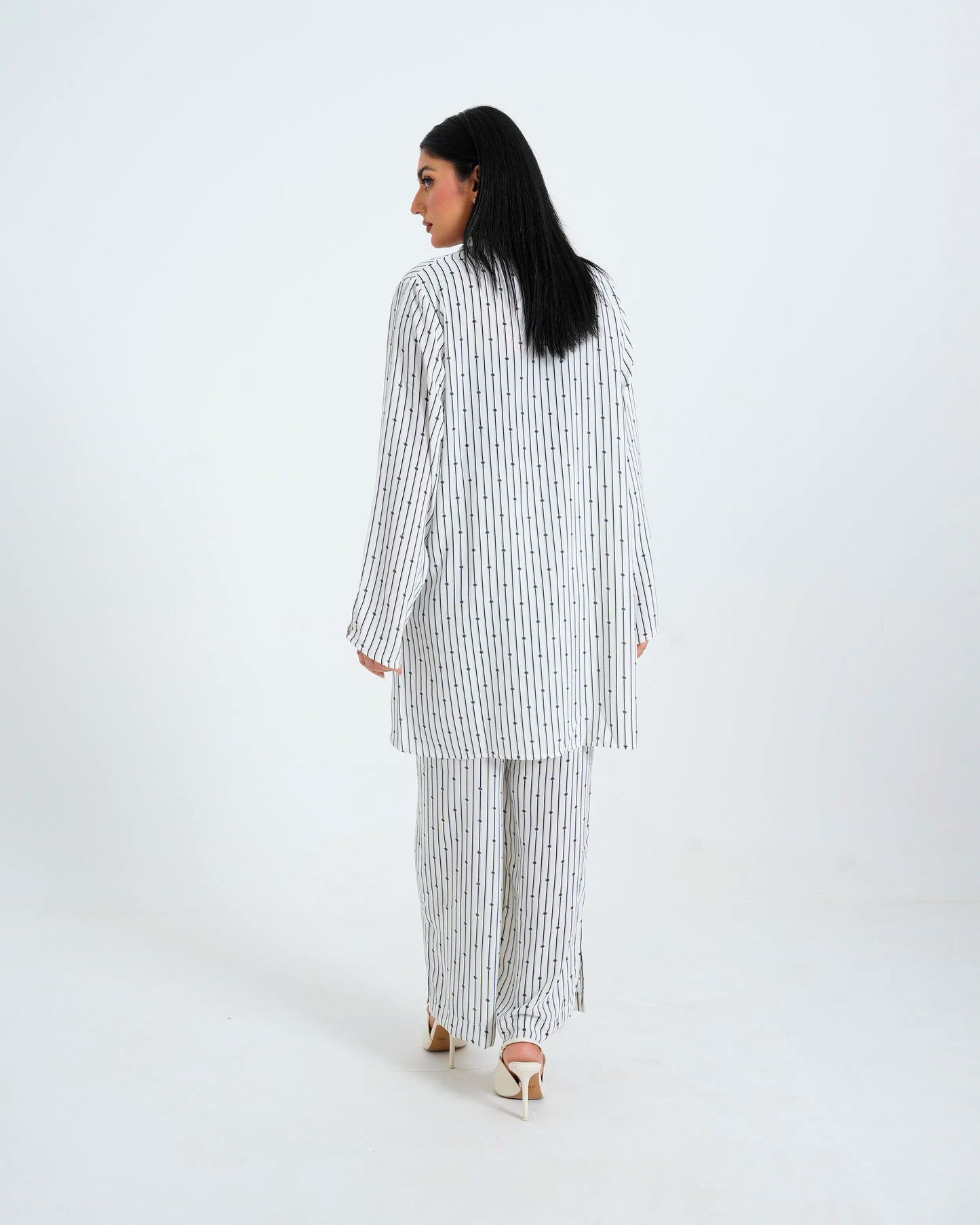 Women Co ord Set - White