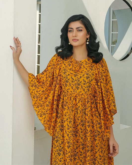 Women Long Shirts - Orange