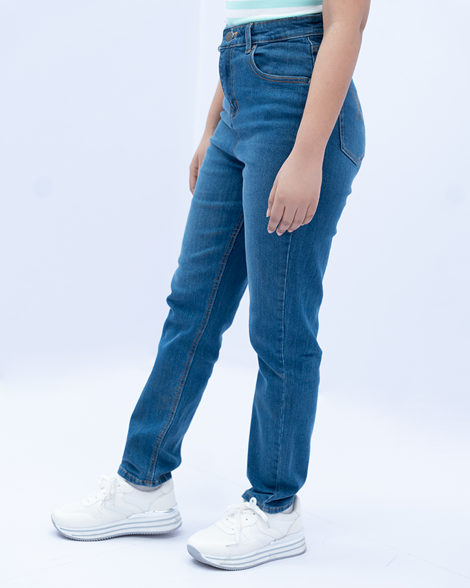 Women Mom Fit Denim