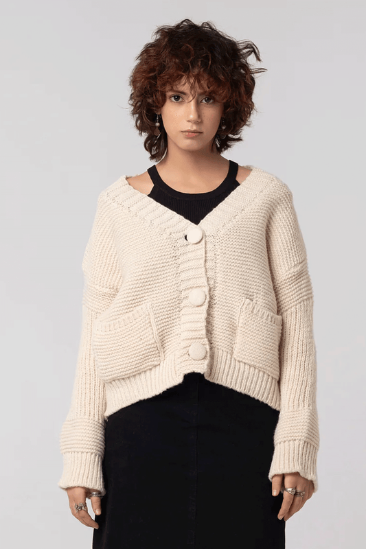 Womenâs Cardigan - Cream
