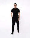 Men’s Solid Co-ord Set – Jet Black