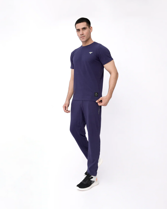 Men’s Comfort Solid Co-ord Set – Ocean Cavern
