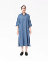 Denim  Long Dress Shirt- Lt Blue