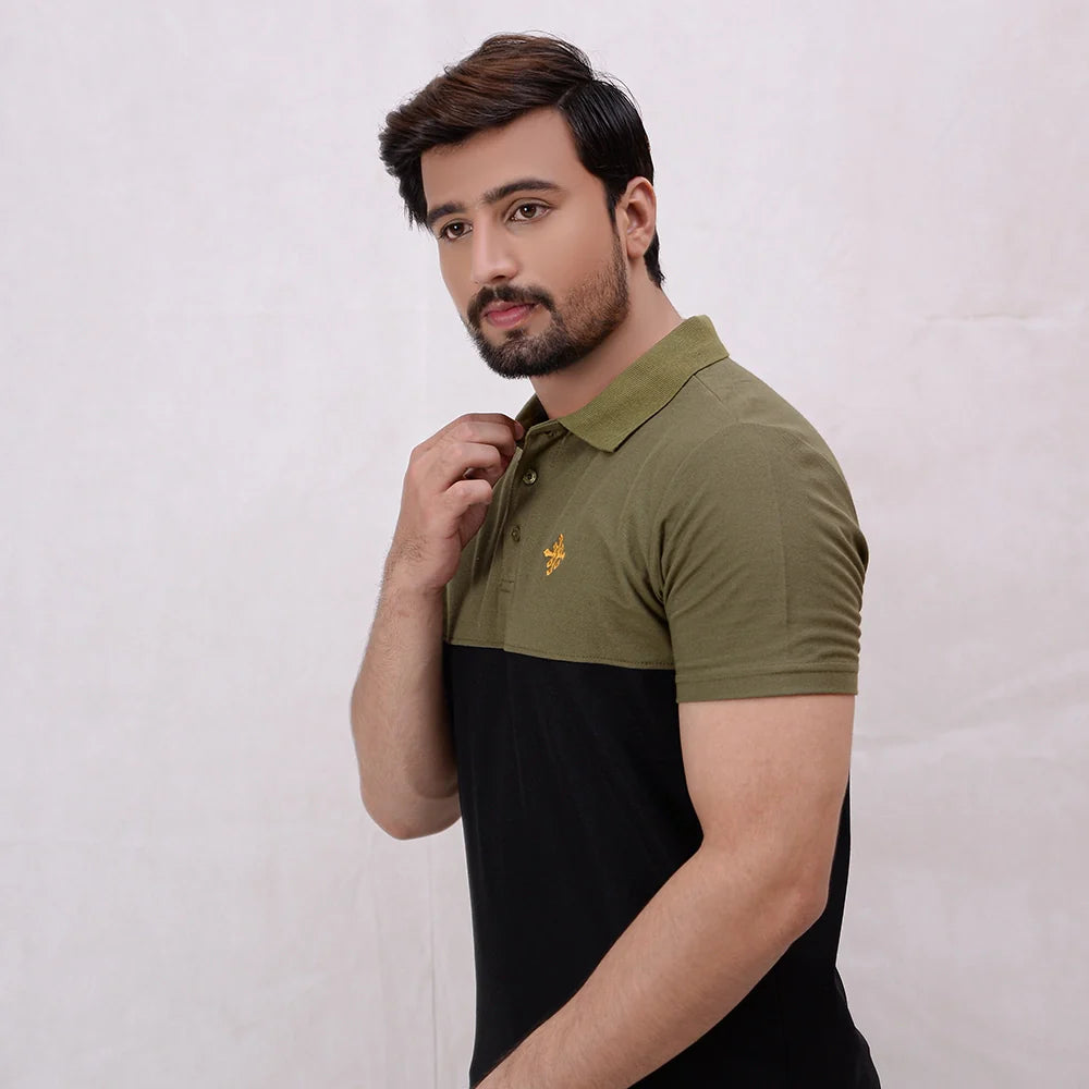 Men Cutline Polo Shirt - 4 Colors - Harwage