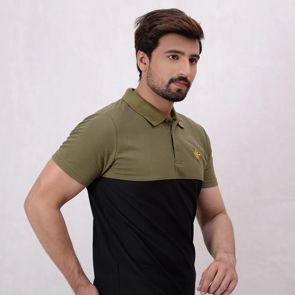 Men Cutline Polo Shirt - 4 Colors - Harwage