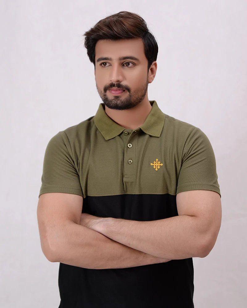 Men Cutline Polo Shirt - 4 Colors - Harwage