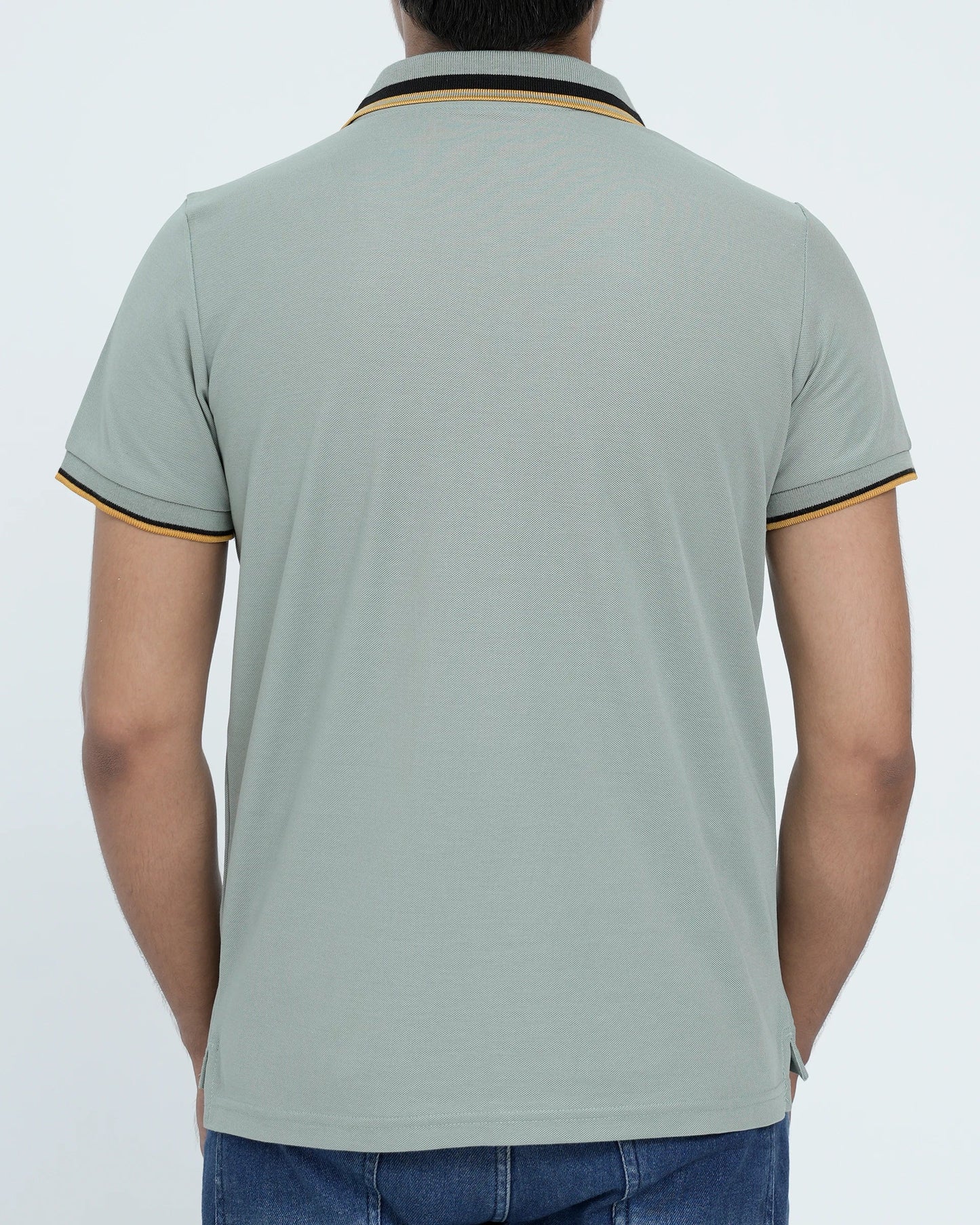 Men Signature Polo Shirt - Iceberg Green