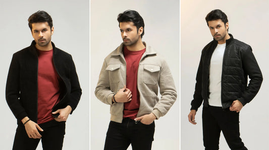 Men Winter Jackets Trending Styles in Pakistan